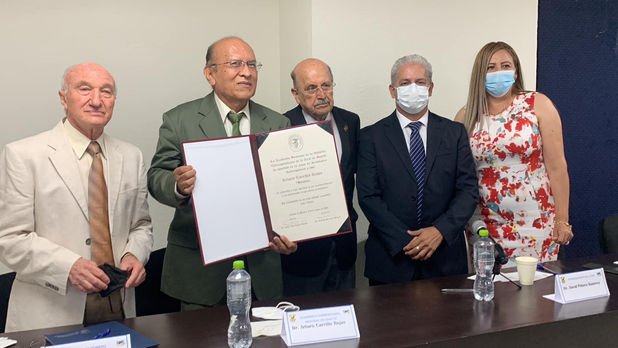 Dr. Arturo Carrillo Rojas | Primer corresponsal en Sinaloa de la Academia Mexicana de la Historia.