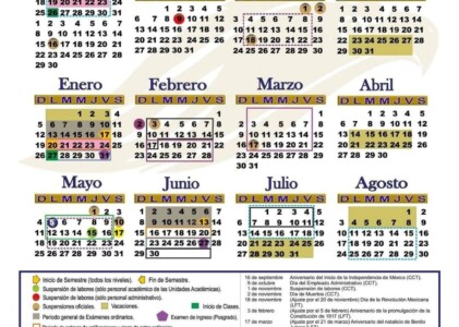 Calendario Escolar UAS 2024-2025
