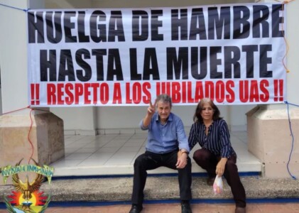 Huelga de hambre en la UAS