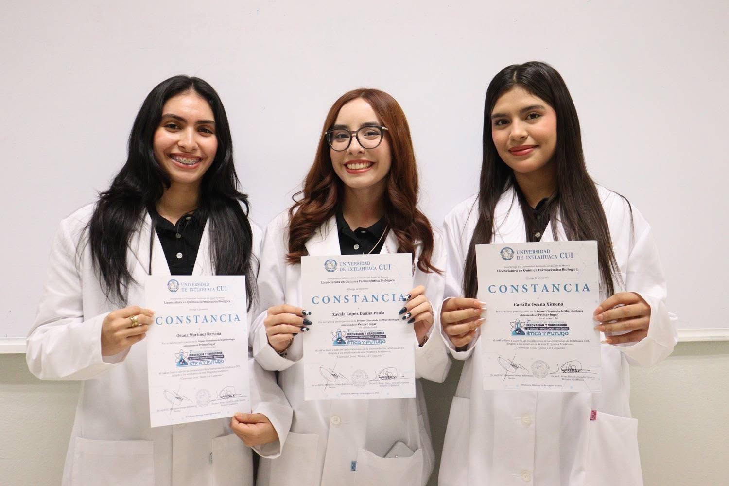 Tres estudiantes de la UAS ganan el primer lugar en la Olimpiada de Microbiología