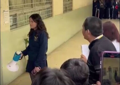 Dulce Valenzuela y el Nuevo Consejo Estudiantil Universitario (CEU) Cuestionan a la FEUAS