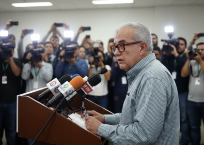 Persiste la gestión por aguinaldos en la UAS; Rocha Moya pide paciencia a trabajadores.