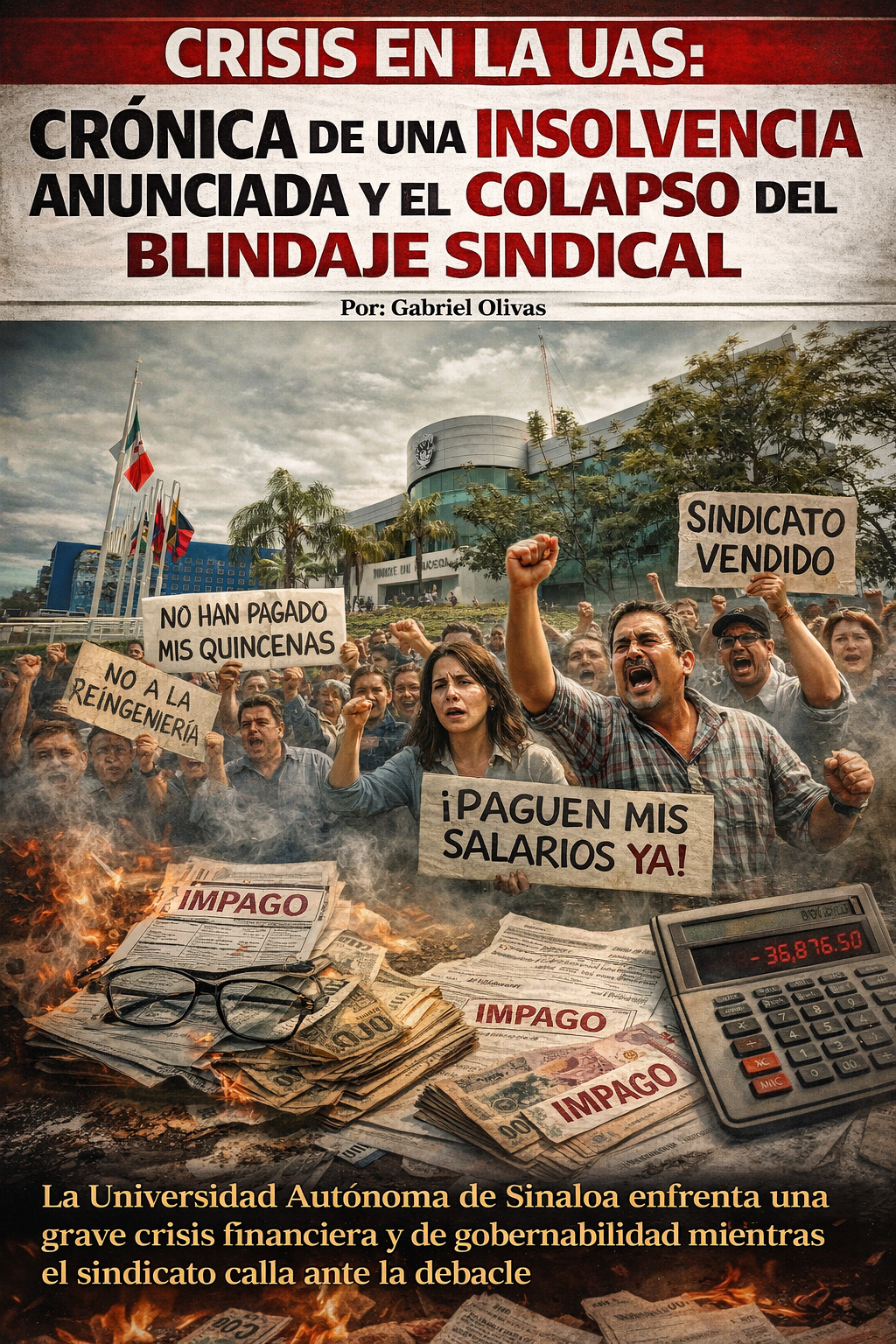 UAS: Cuando el bolsillo vacío rompe las cadenas del miedo.