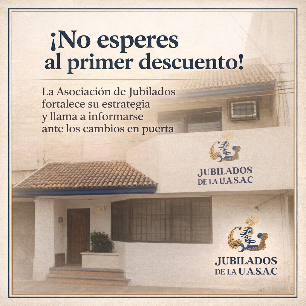 ¡No esperes al primer descuento! La Asociación de Jubilados fortalece su estrategia y llama a informarse ante los cambios en puerta