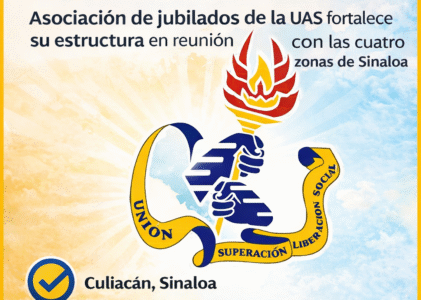 Unidad Estatal: Asociación de jubilados de la UAS fortalece su estructura en reunión con las cuatro zonas de Sinaloa
