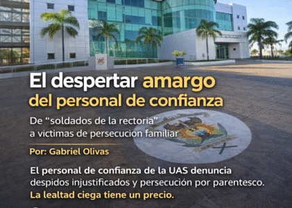 El despertar amargo del personal de confianza: De “soldados de la rectoría” a víctimas de persecución familiar
