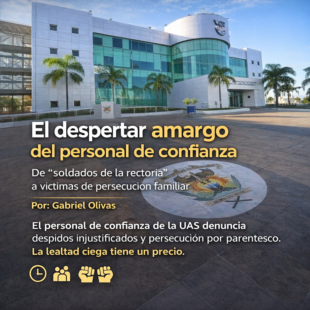El despertar amargo del personal de confianza: De “soldados de la rectoría” a víctimas de persecución familiar